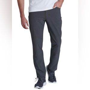 Kuhl Pants Mens 36x32 Charcoal Gray Deceptr Stretch Hiking Lightweight 5161